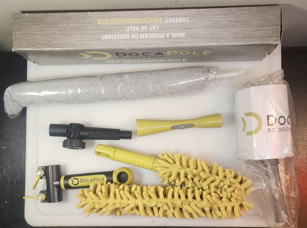 DocaPole Cleaning Kit with 6ft Extension Pole Docazoo