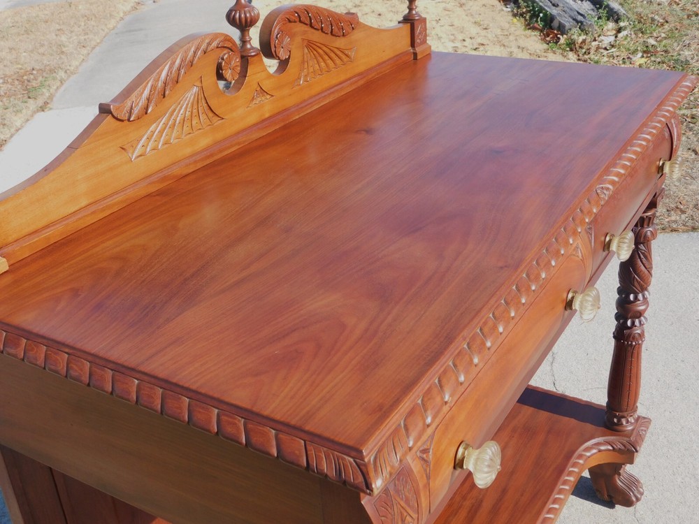 Federal Style Mahogany Server Sideboard Buffet circa 1910-20