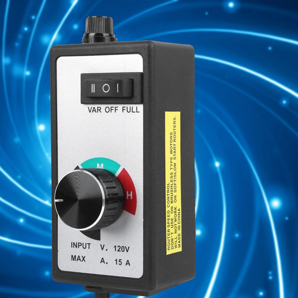 Variable Fan Speed Controller 1800W For Hydroponic Inline Fan Exhaust US Plug