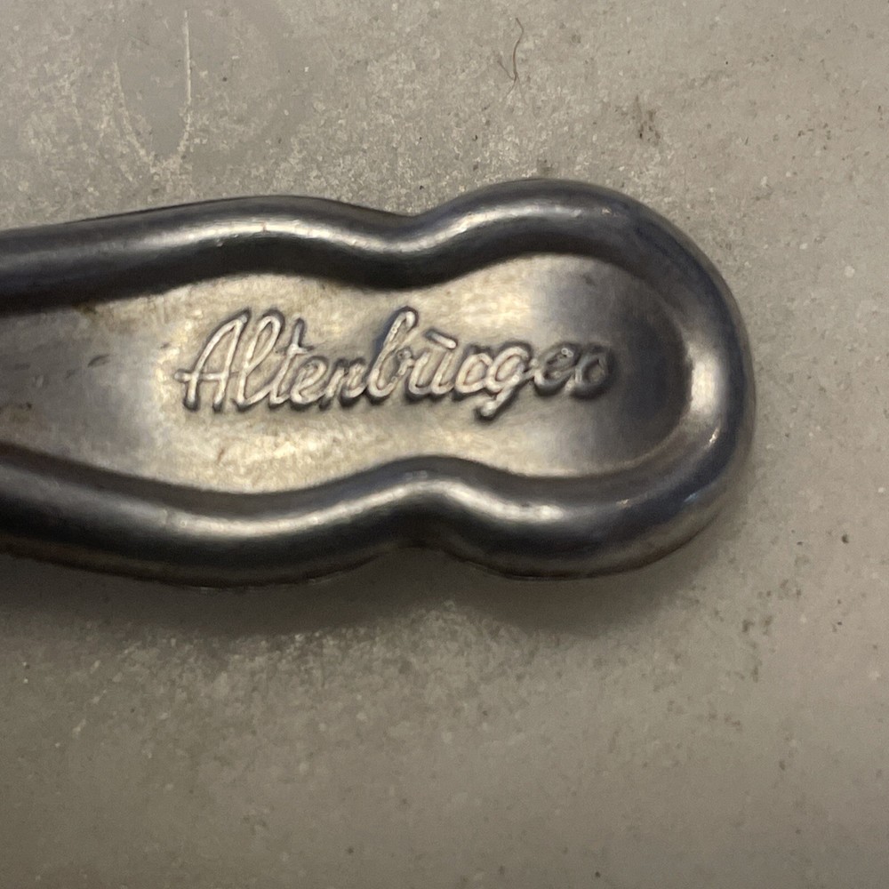 Vintage Lightly Used ALTENBURGER Front Quick Release Skewer • Silver. (NJ)