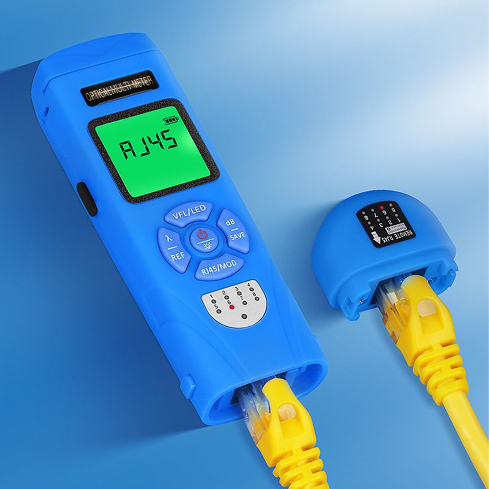 Multi Function Optical Power Meter 10 Wavelengths OPM VFL For Network Maintenanc