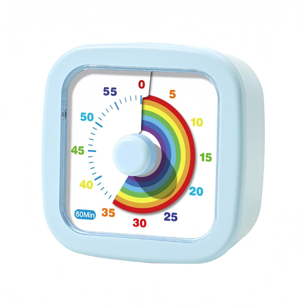 Kids Visual Timer Cute Rainbow  60 Minute Countdown Timer Time Management for...
