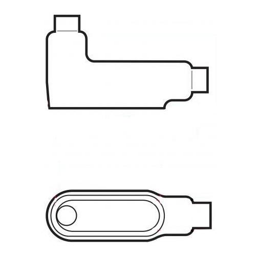 Robroy PRLB47 Conduit Bodies