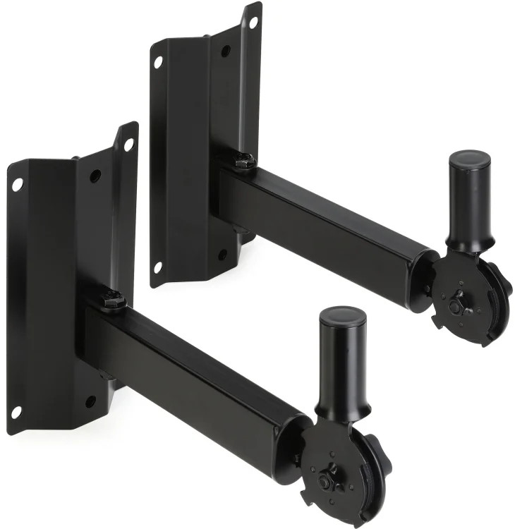 On-Stage SS7322B Adjustable Wall-Mount Speaker Brackets (pair)