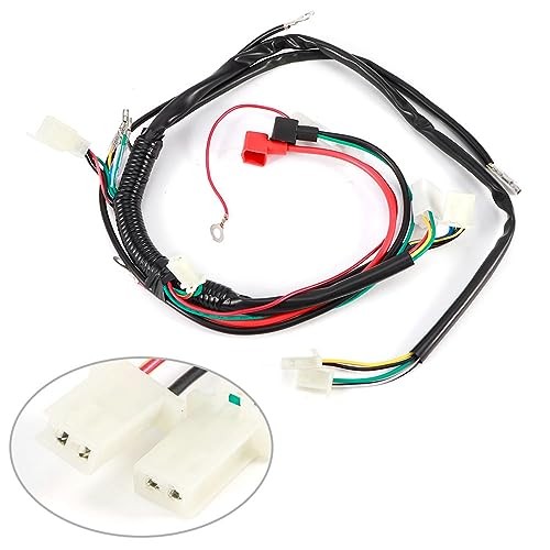 Engine Start Harness, Secure Universal Fit Wiring Loom PVC Electrical
