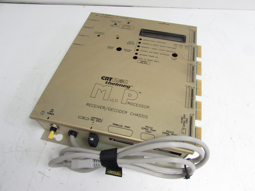 CATTRON THEIMEG R1014T/RD96001 MULTI PROCCESSOR RECIEVER/DECODER CHASSIS *XLNT*