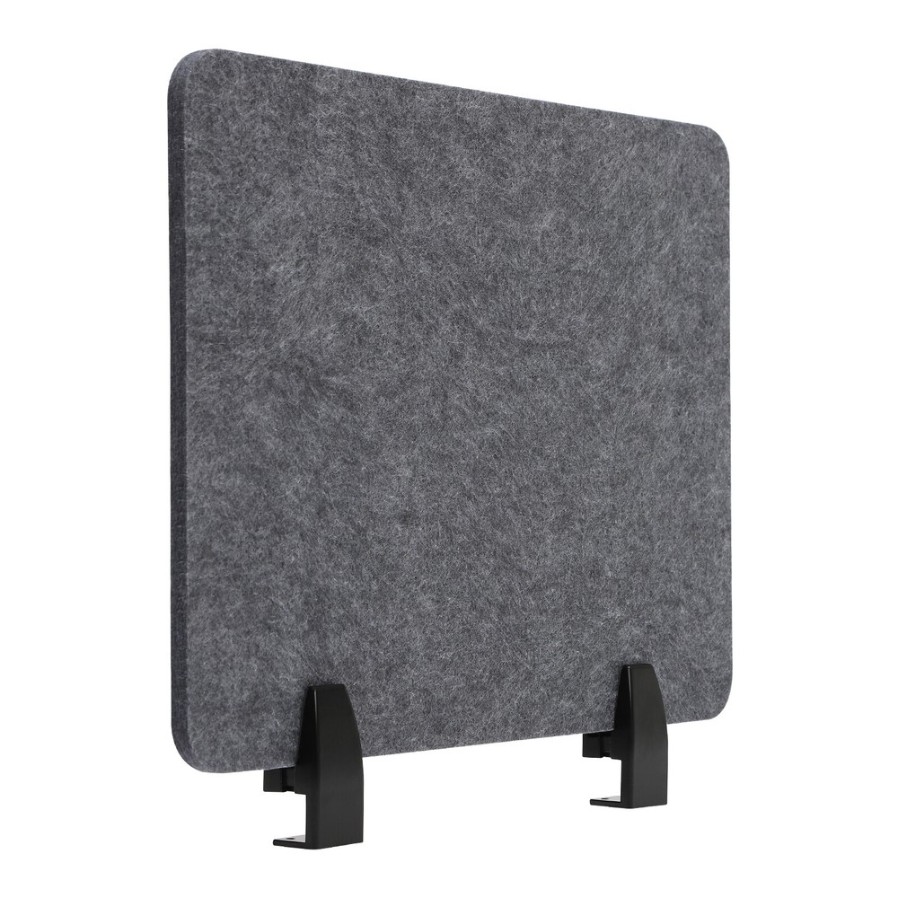 4PC Clamp-on Desktop Privacy Panel Screen Partition Cubicle Office Desk Divider