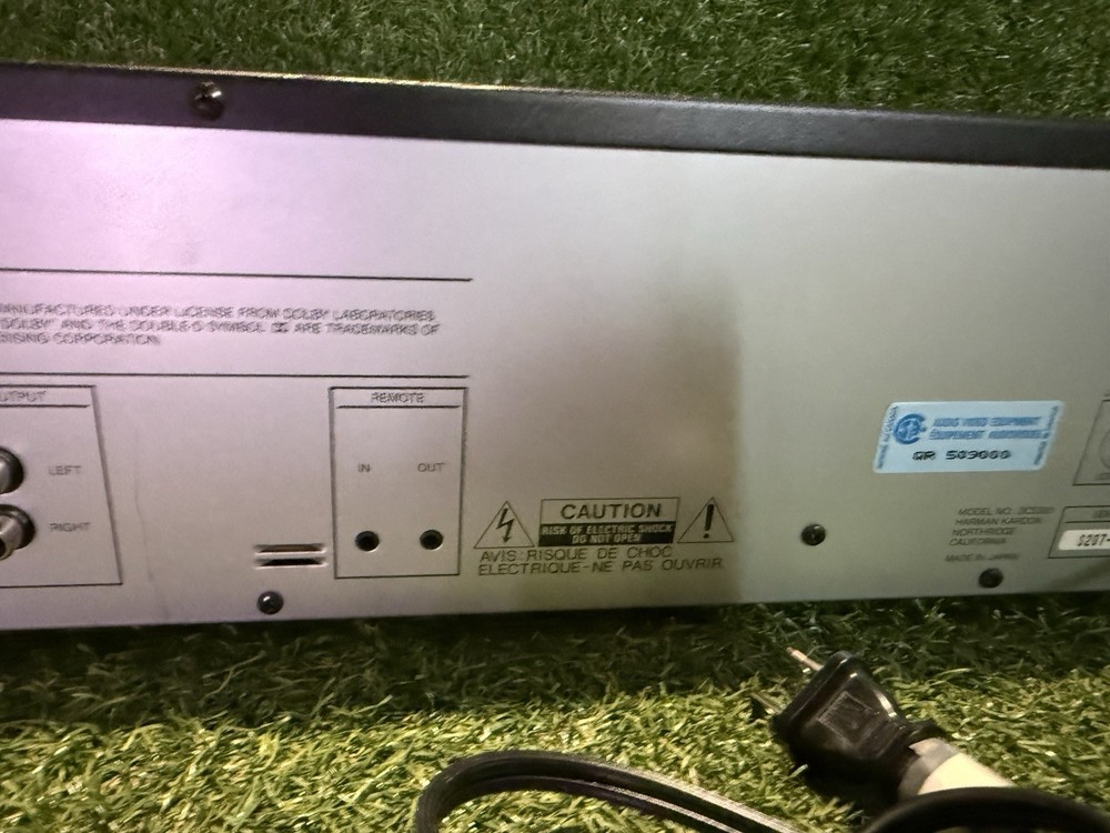 HARMON KARDON DC5300 DUAL CASSETTE DECK