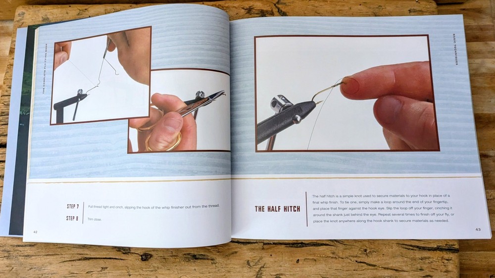 The Complete Fly-Tying Kit: Book, Vise, Tools, Materials, Instructions NOS