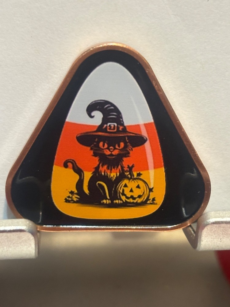 Halloween 1 Ounce Copper Candy Corn Coin