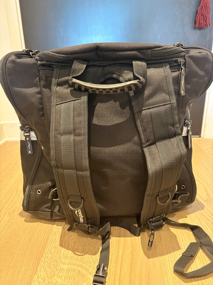 Transpack Ski/Snowboard Boot Bag - black