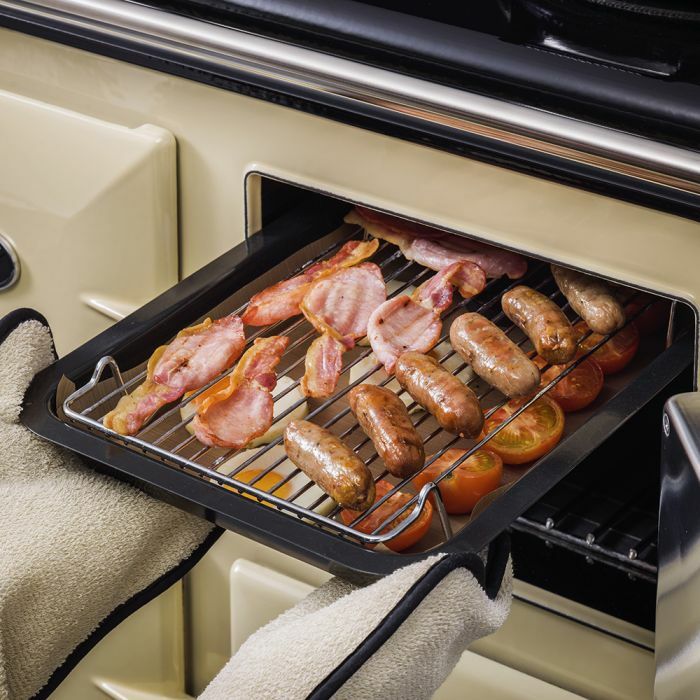 AGA Enamelled Steel Roasting Tin