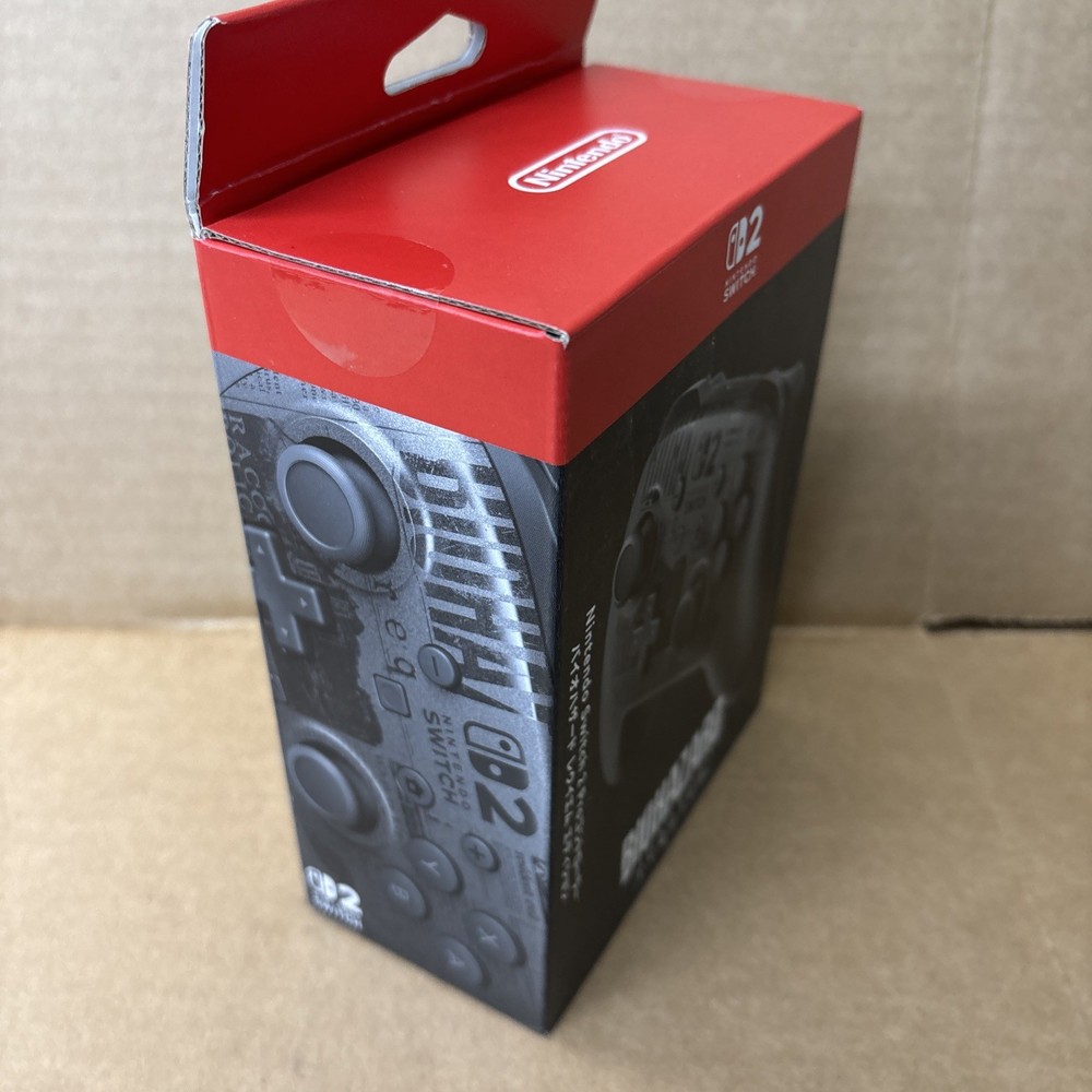 Nintendo Genuine Pro Controller BIOHAZARD Requiem Edition Switch 2 NEW