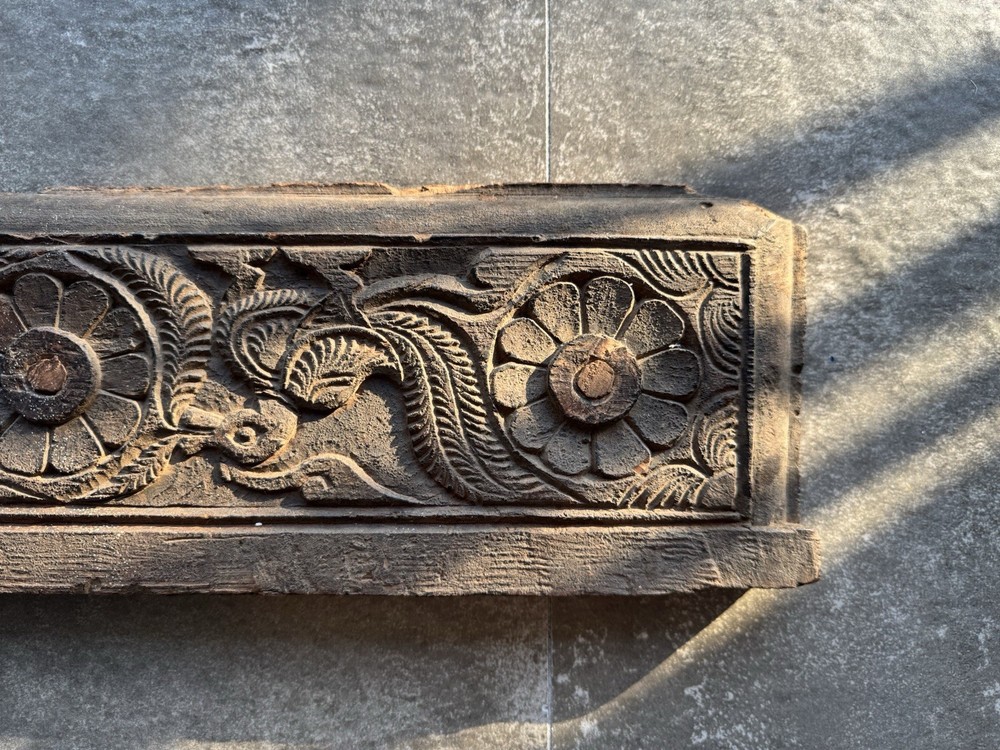 Antique Wall Wood Panel Vintage Decor