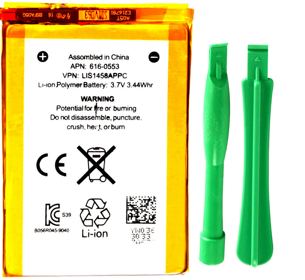 Replacement internal battery with tool for Ipod touch 4 4th gen A1367 ME178LL/A