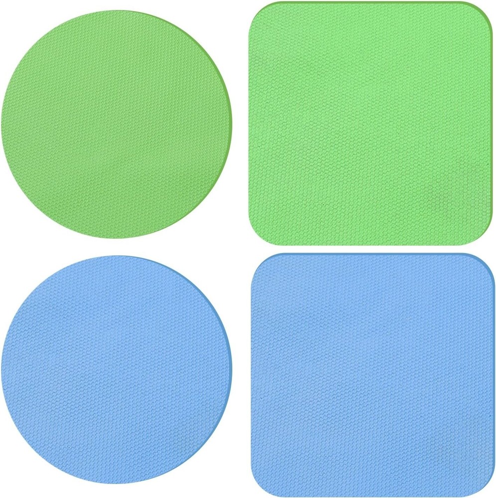 4 Pack Rubber Jar Lid Opener Gripper Pads for Weak Hands Seniors Kitchen Tool