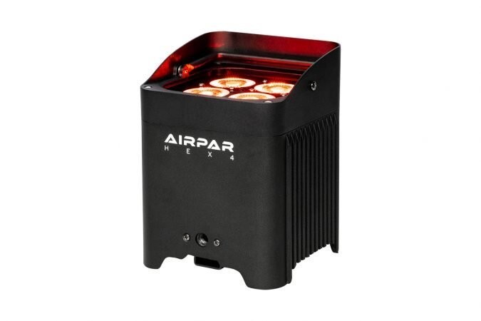ColorKey AirPar HEX 4 - (4-Pack Bundle) with Hardshell Case