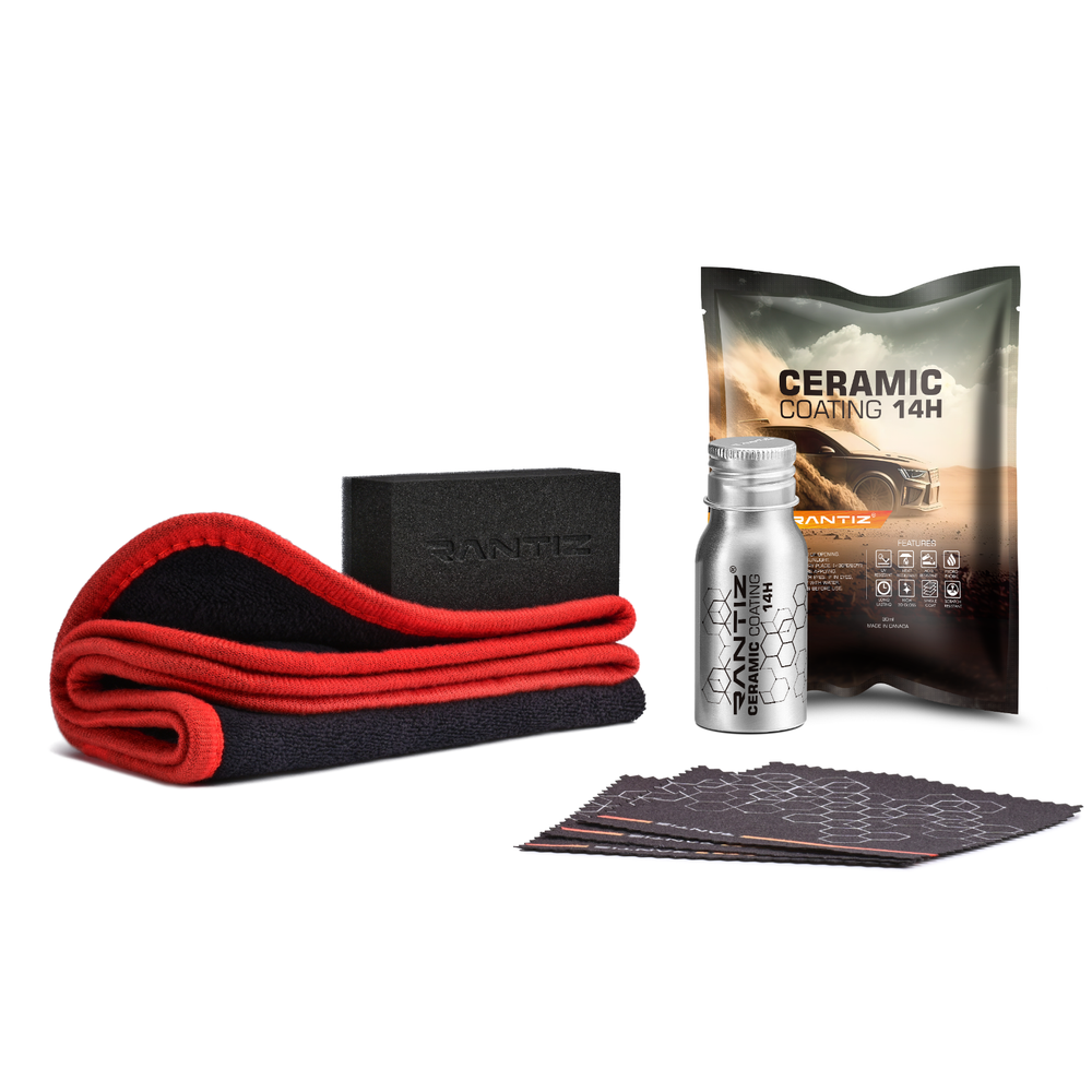 Rantiz Car Ceramic Coating High Gloss Protection 14H 30ML Kit