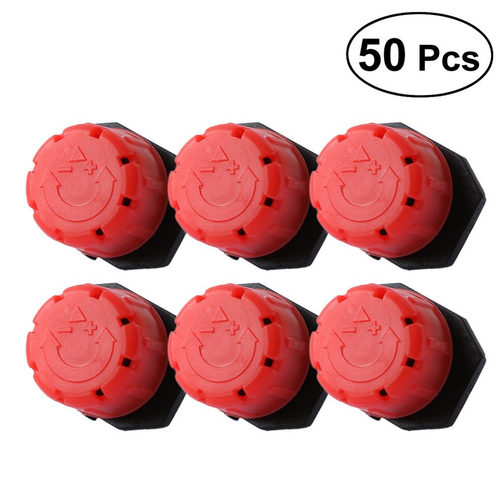 50 Pcs Garden Irrigation Dripper、 Micro Sprinkler Kit Adjustable Emitters