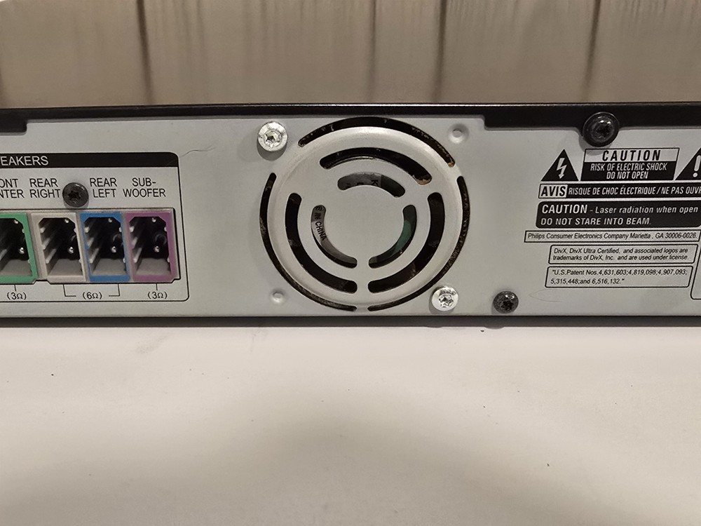 Philips DVD Home Theater System HTS 3555 57 Tested Working Unit Only, No Remote
