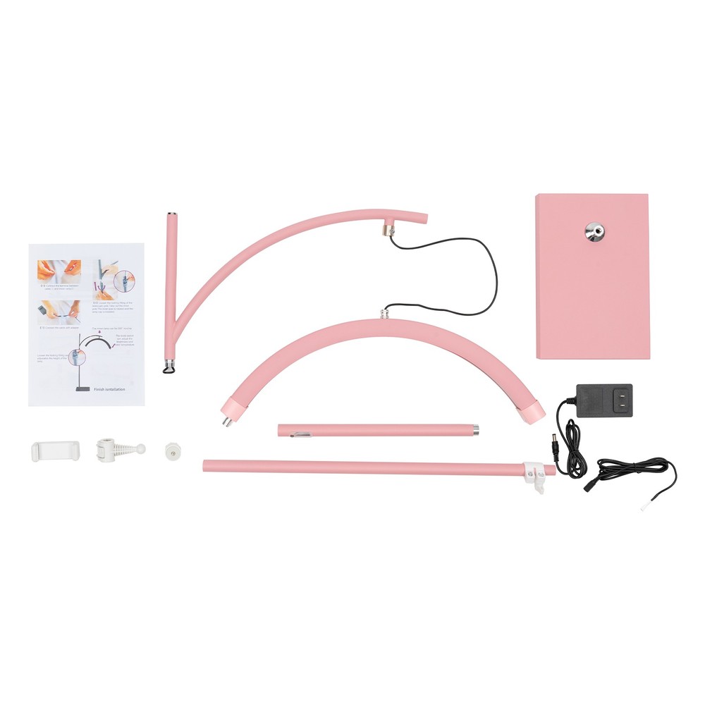 Half Moon Ring Light, Led Floor Lash Lamp Light For Lash Extensions 40W