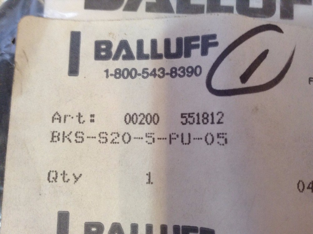 Balluff BKS-S20-5-PU-05 Cable