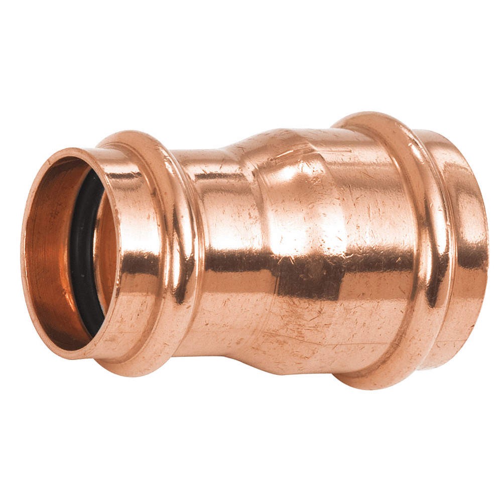 NIBCO PRESS SYSTEM Coupling,2" x 1-1/2",Press Ends 249Z86