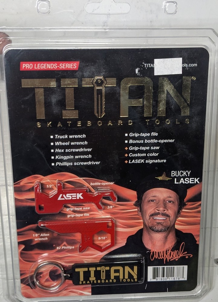 Titan  Skateboard Tools Pro Legends Series Multi-Purpose Skate Tool
