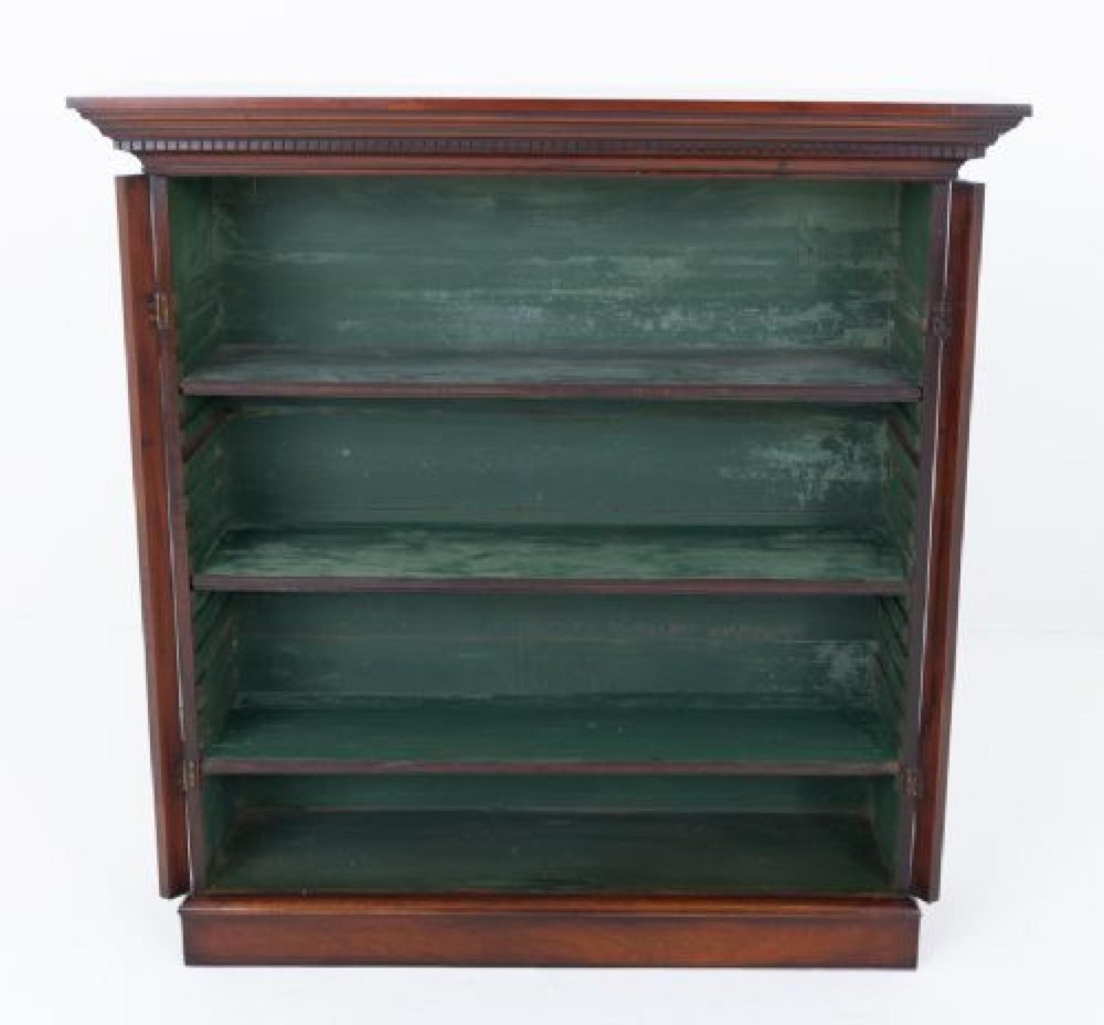 Georgian Open Bookcase Mahogany 1790