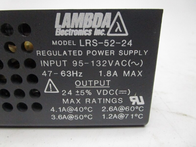 LAMBDA LRS52-24 95-132VAC 1.8A NSMP