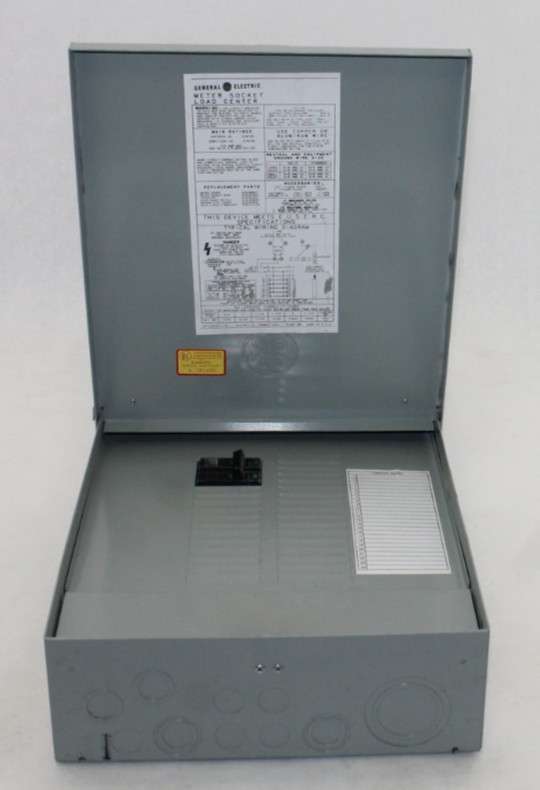 General Electric TM1410MR Meter Socket Load Center