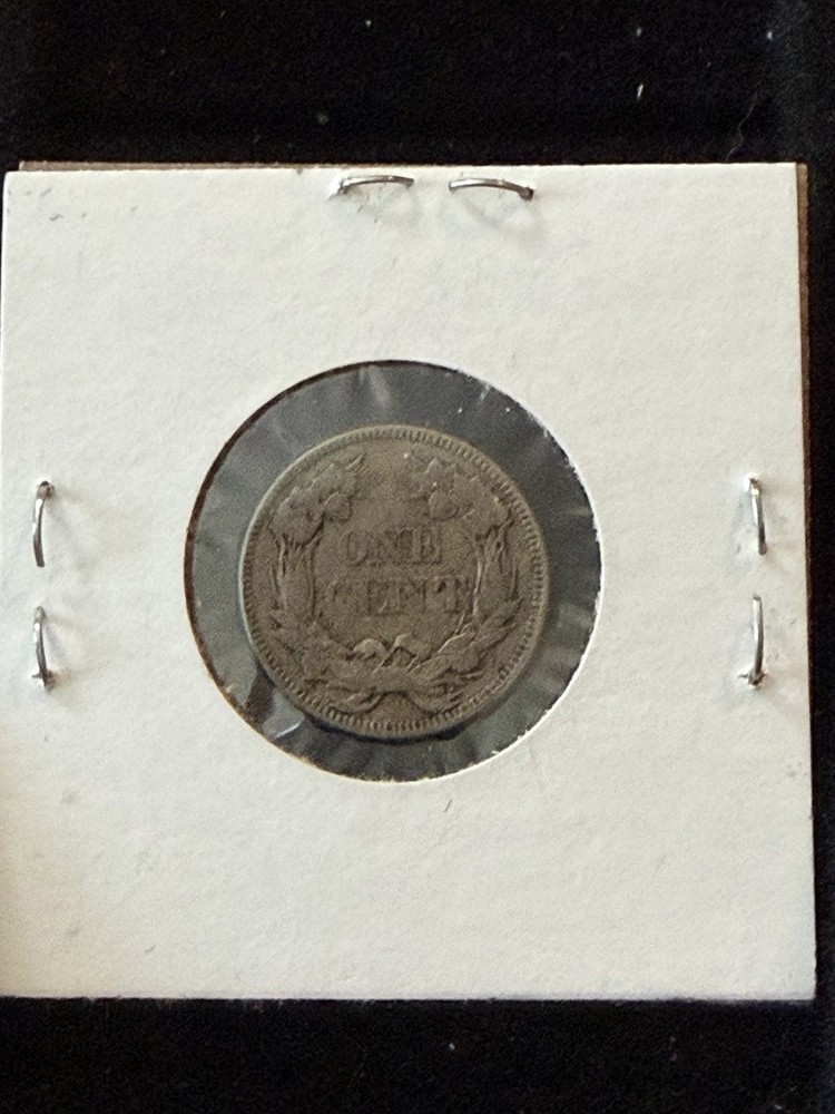 1857 1C Flying Eagle Cent Coin