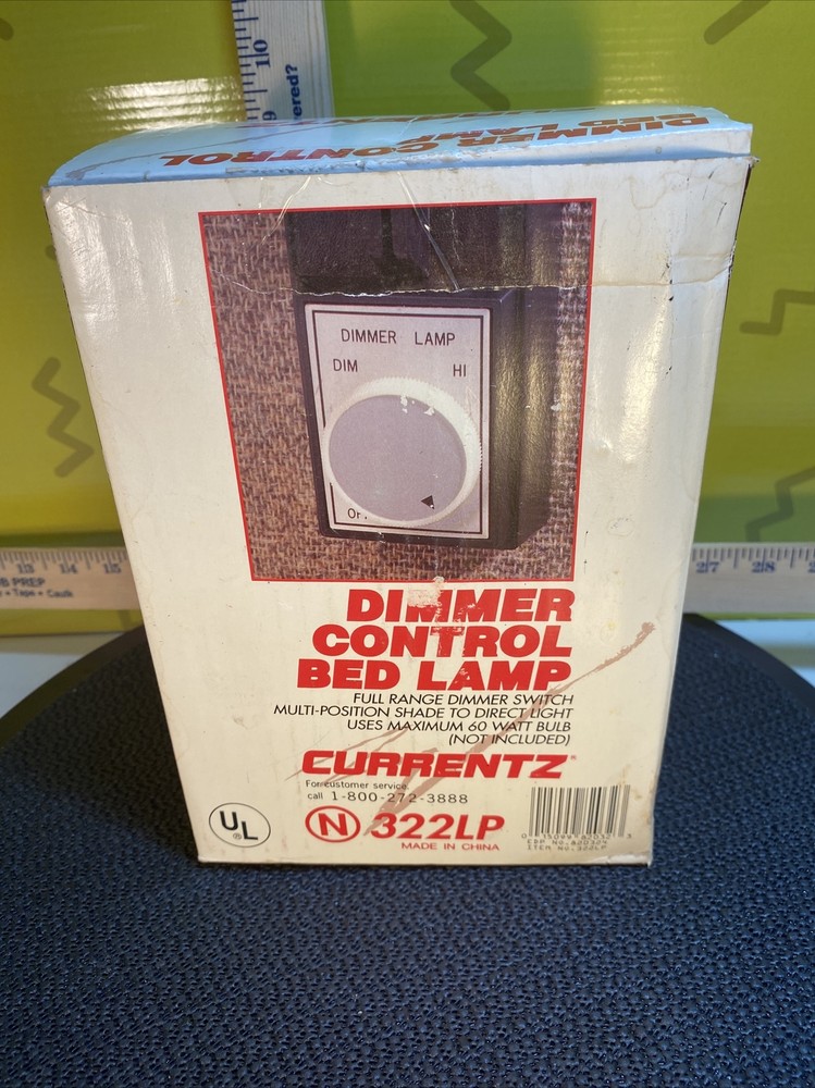 Vintage Currentz Dimmer Control Bed Lamp 322LP