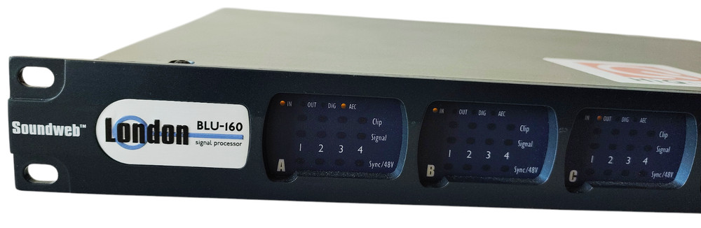 SOUNDWEB London BLU-160 Network Signal Processor