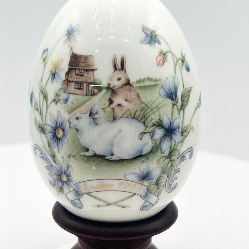 Noritake Limited Edition Easter Bunny Egg 1997