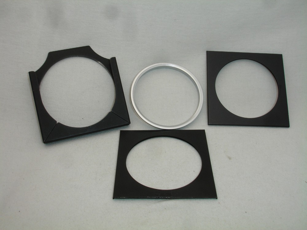Two Kodak Gelatin Filter Frame Holder - 3in. Square + adapter