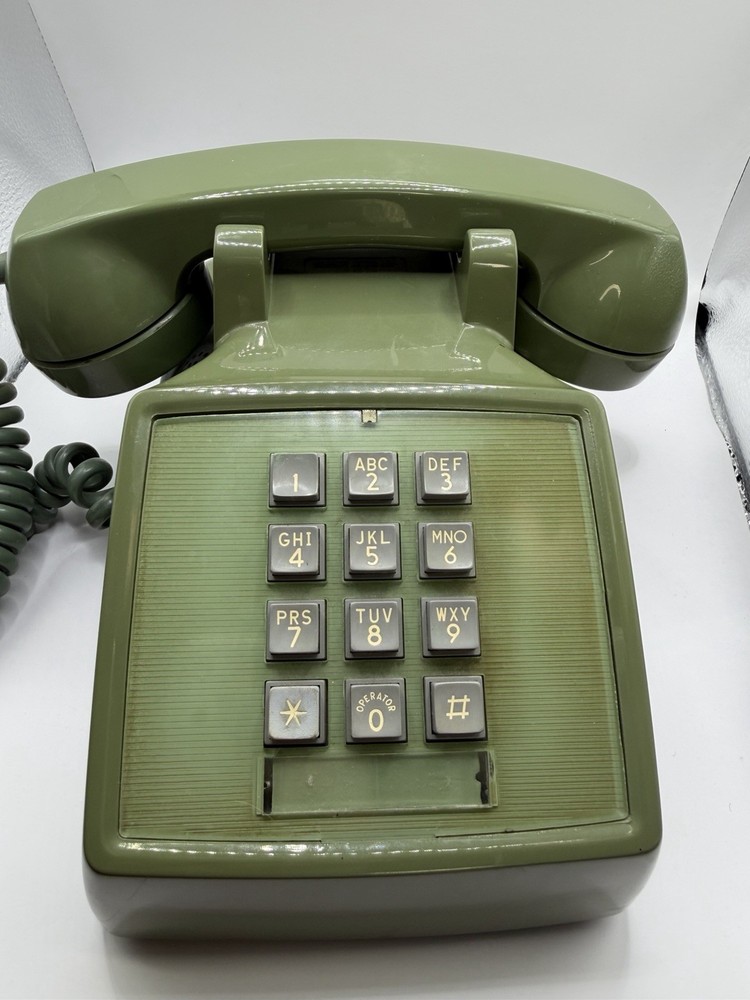 Bell System Phone Push Button Green 🟢