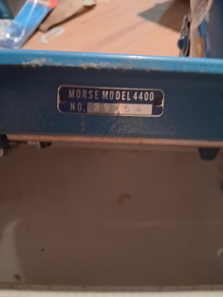 Morse Model 4400 Sewing Machine