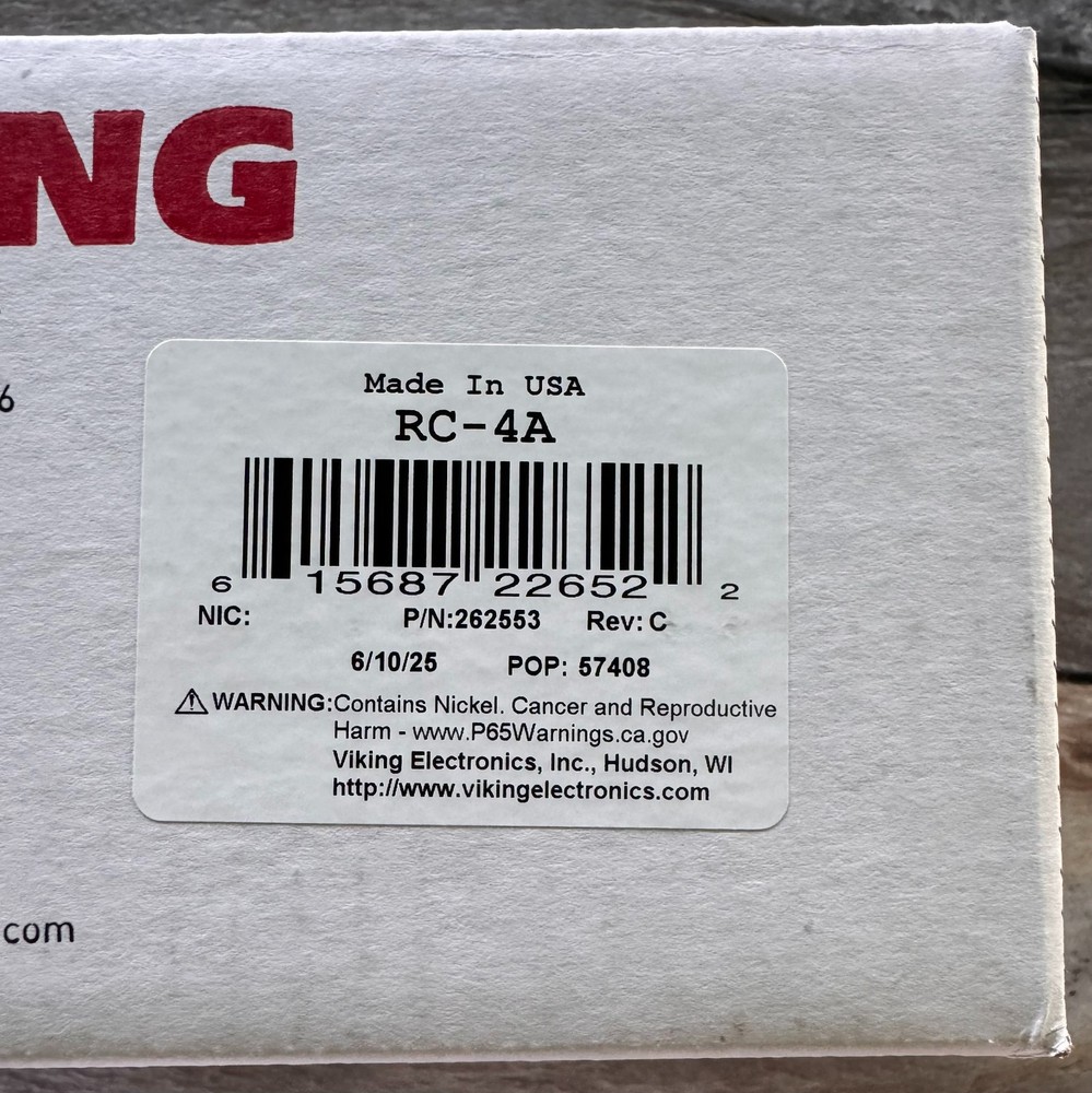Viking electronics RC-4A Network Enabled 4 Relay Controller * NIB!!!!!