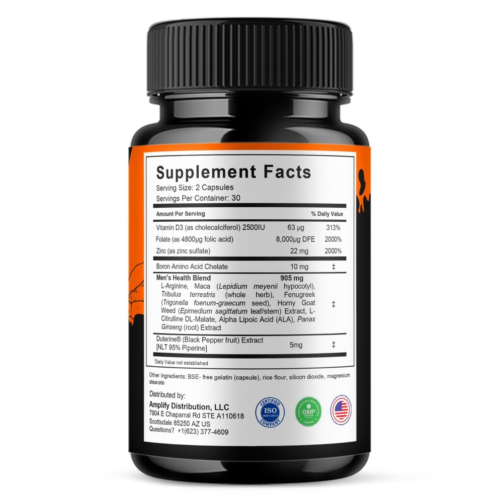 Primal Storm Performance Support, PrimalStorm Capsules (60 Capsules)