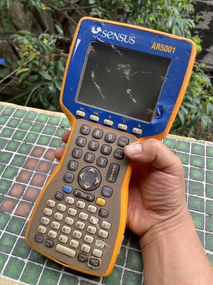 Screen Aging Sensus Meetering Systems AR5001 Field Data Collector