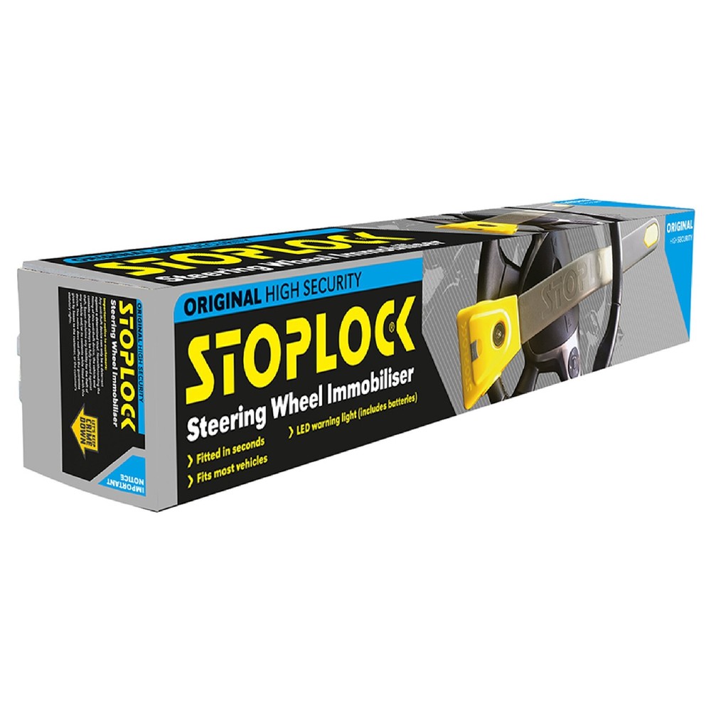 Stoplock Original Steering Wheel Lock for Porsche Cayenne 2003 Onwards