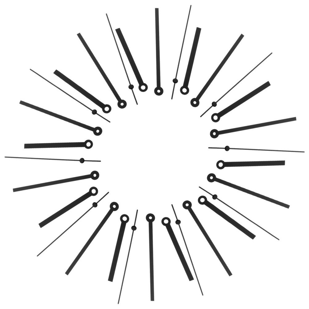 10 Sets Clock Hand Work Wall Accessories Pointer Replacement Hands