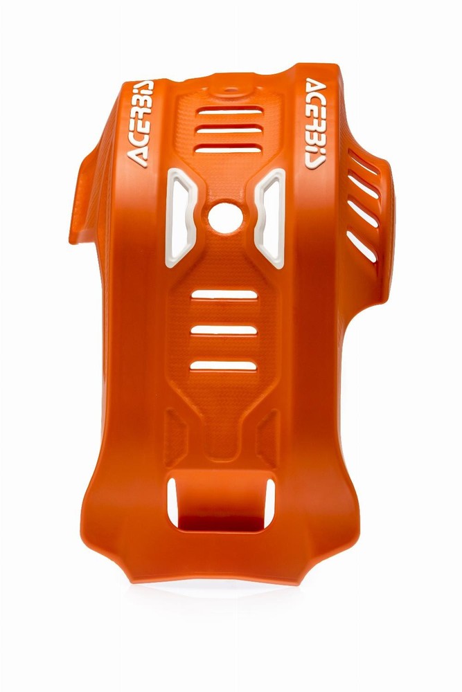SKID PLATE ORANGE/WHITE