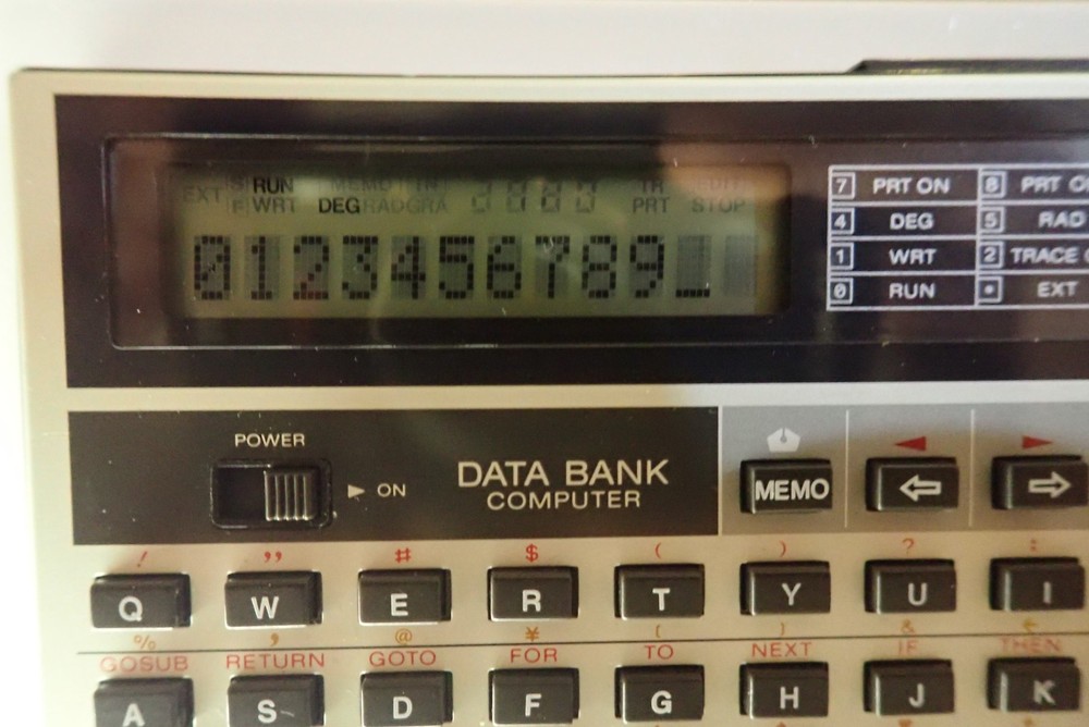 Vintage CASIO PB-110 Pocket Computer BASIC Programmable Calculator Japan