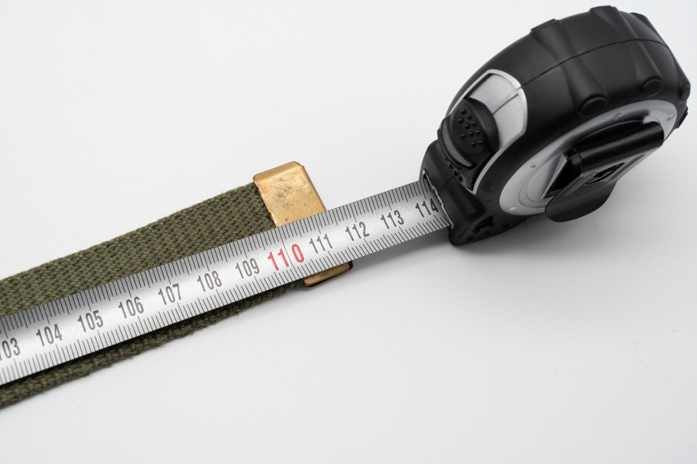 Swedish army canvas belt 110 CM