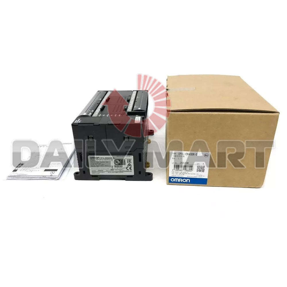 New In Box OMRON CP1L-EM40DR-D PLC Controller Module