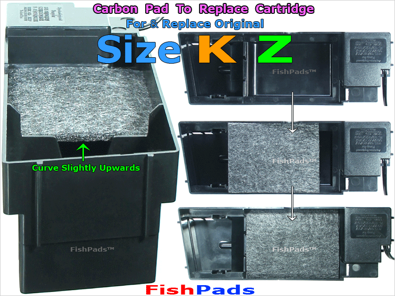 Generic Filters Fit Marineland non-OEM Rite-Size K Eclipse System 6 Cartridges