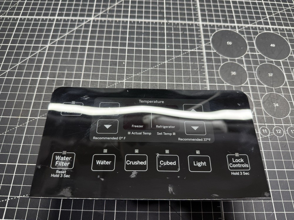 GE Refrigerator Dispenser Control Board P#WR55X20471