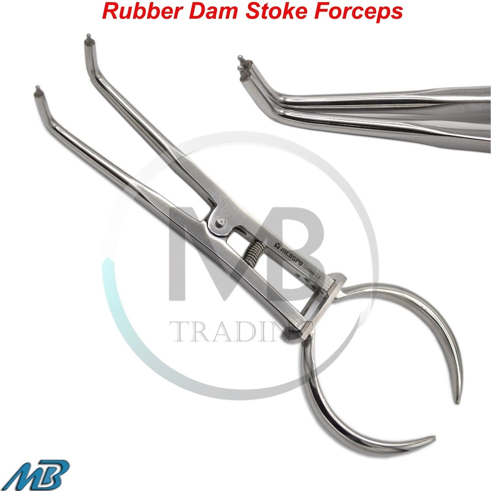 Dental Endodontic Rubber Dam Stokes Clamp Forceps Restorative Instruments